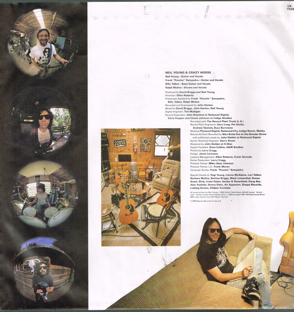 Neil Young And Crazy Horse - Ragged Glory - Lp