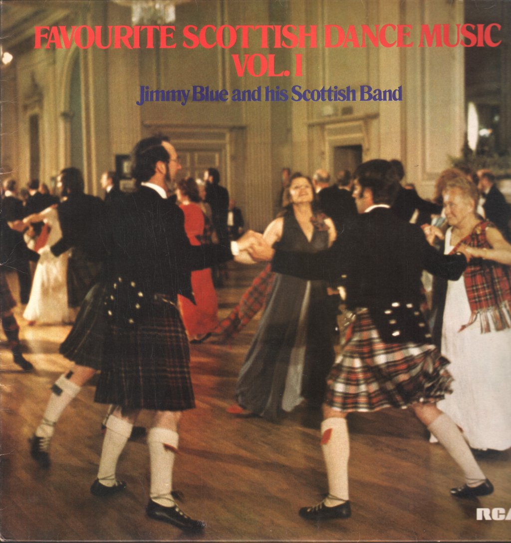 Jimmy Blue And His Scottish Band - Favourite Scottish Dance Music Vol. 1 - Lp
