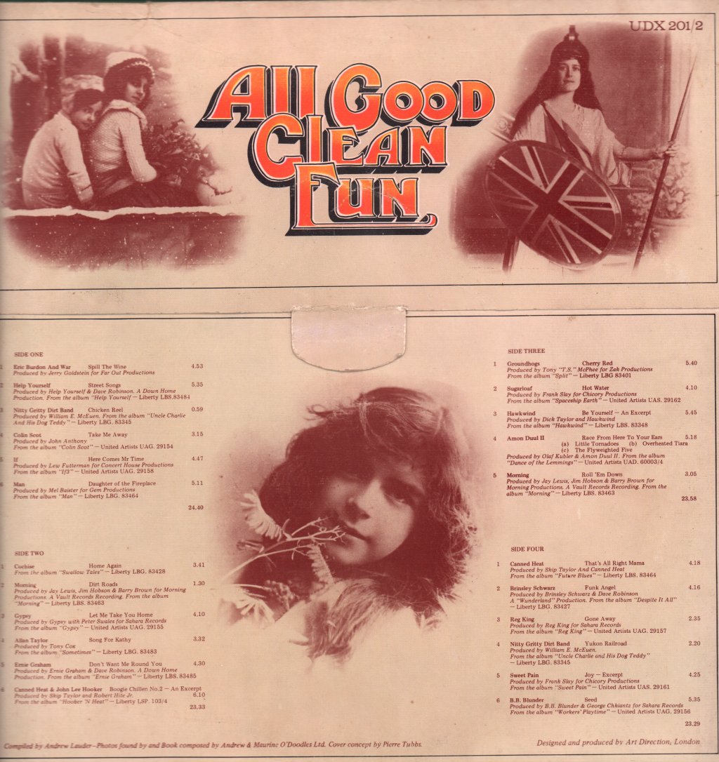Various Artists - All Good Clean Fun - Double Lp