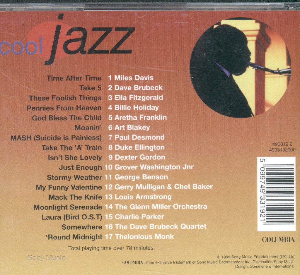 Various Artists - Cool Jazz - Cd