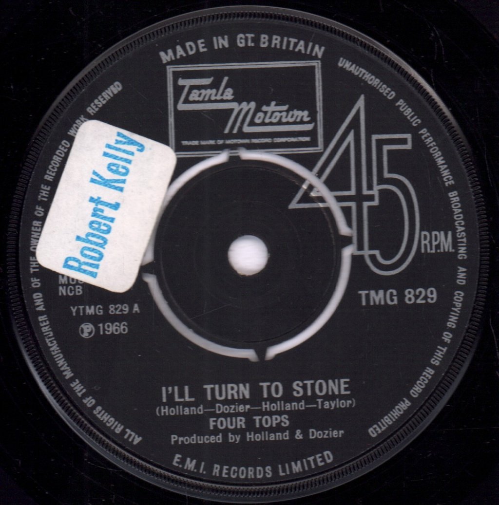 Four Tops - I'll Turn To Stone - 7 Inch
