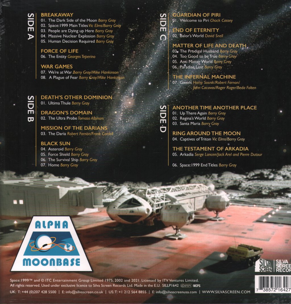 Barry Gray - Space: 1999 (Year One Original Television Soundtrack) - Double Lp