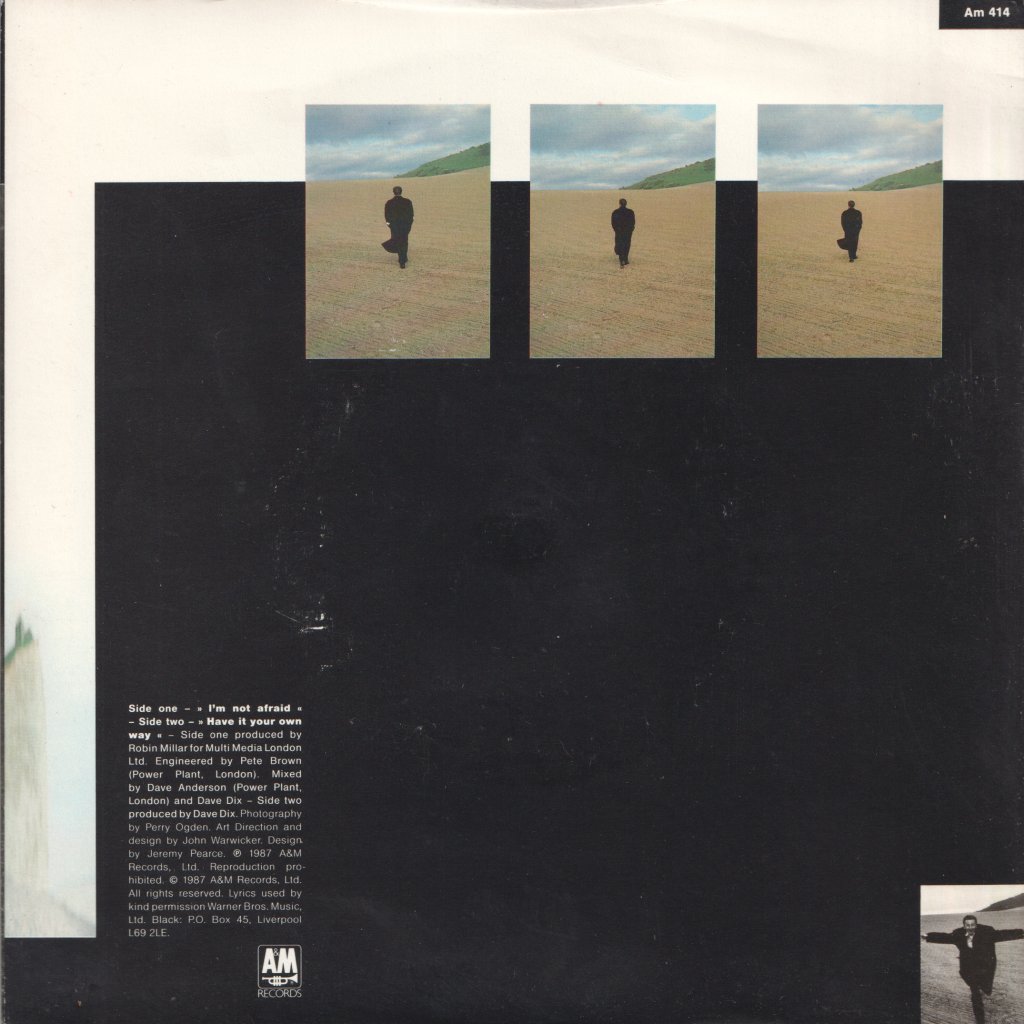 Black - I'm Not Afraid - 7 Inch