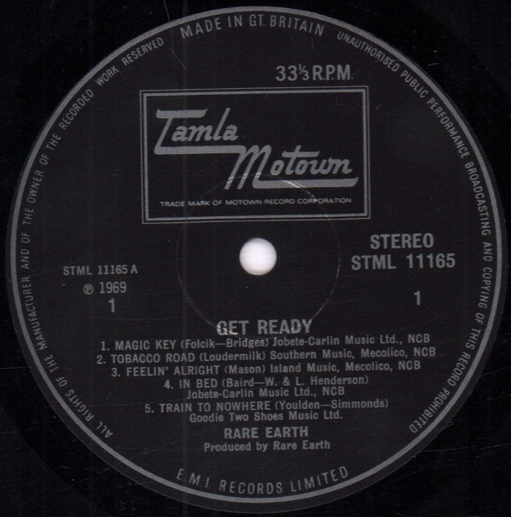 Rare Earth - Get Ready - Lp
