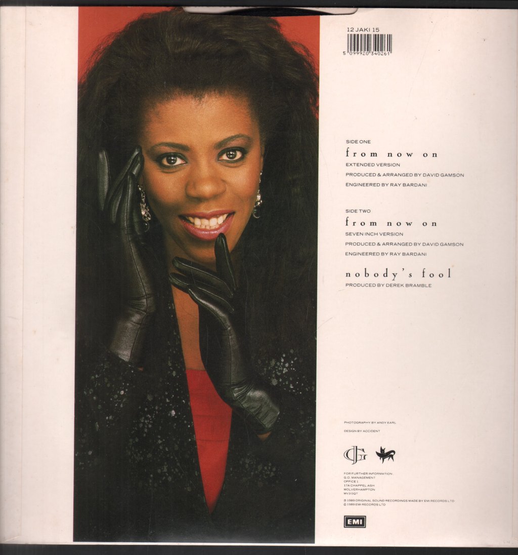 Jaki Graham - From Now On - 12 Inch