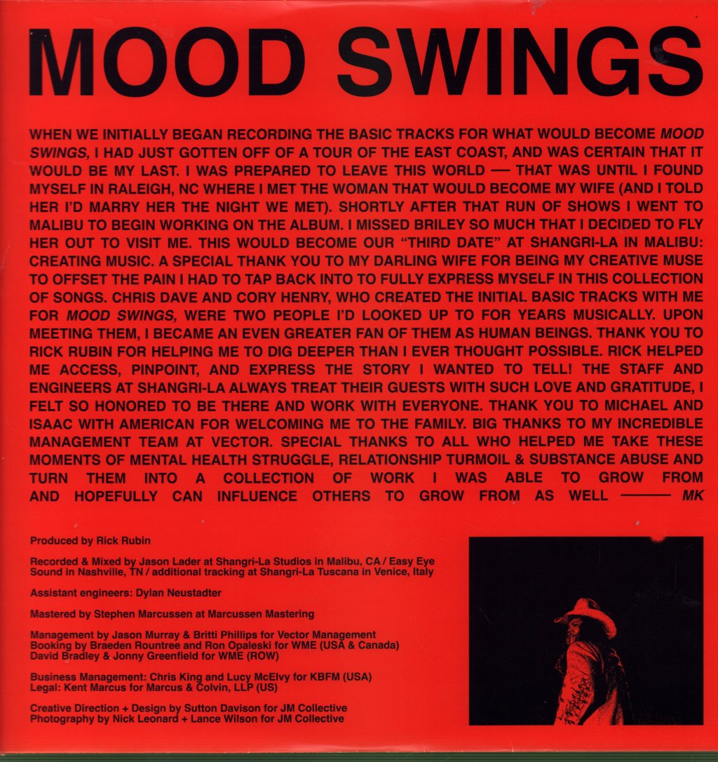Marcus King - Mood Swings - Lp