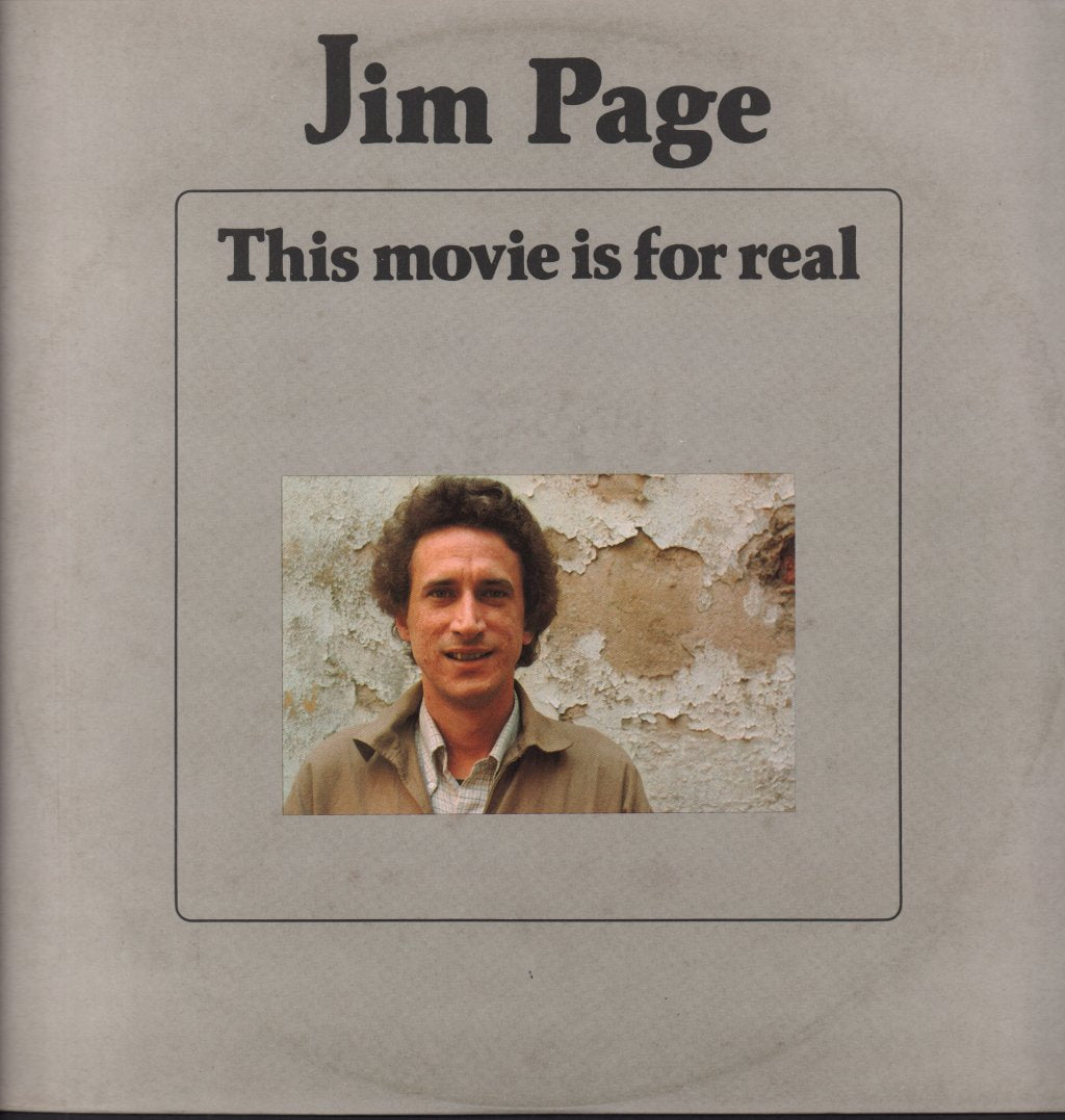 Jim Page - This Movie Is For Real - Lp