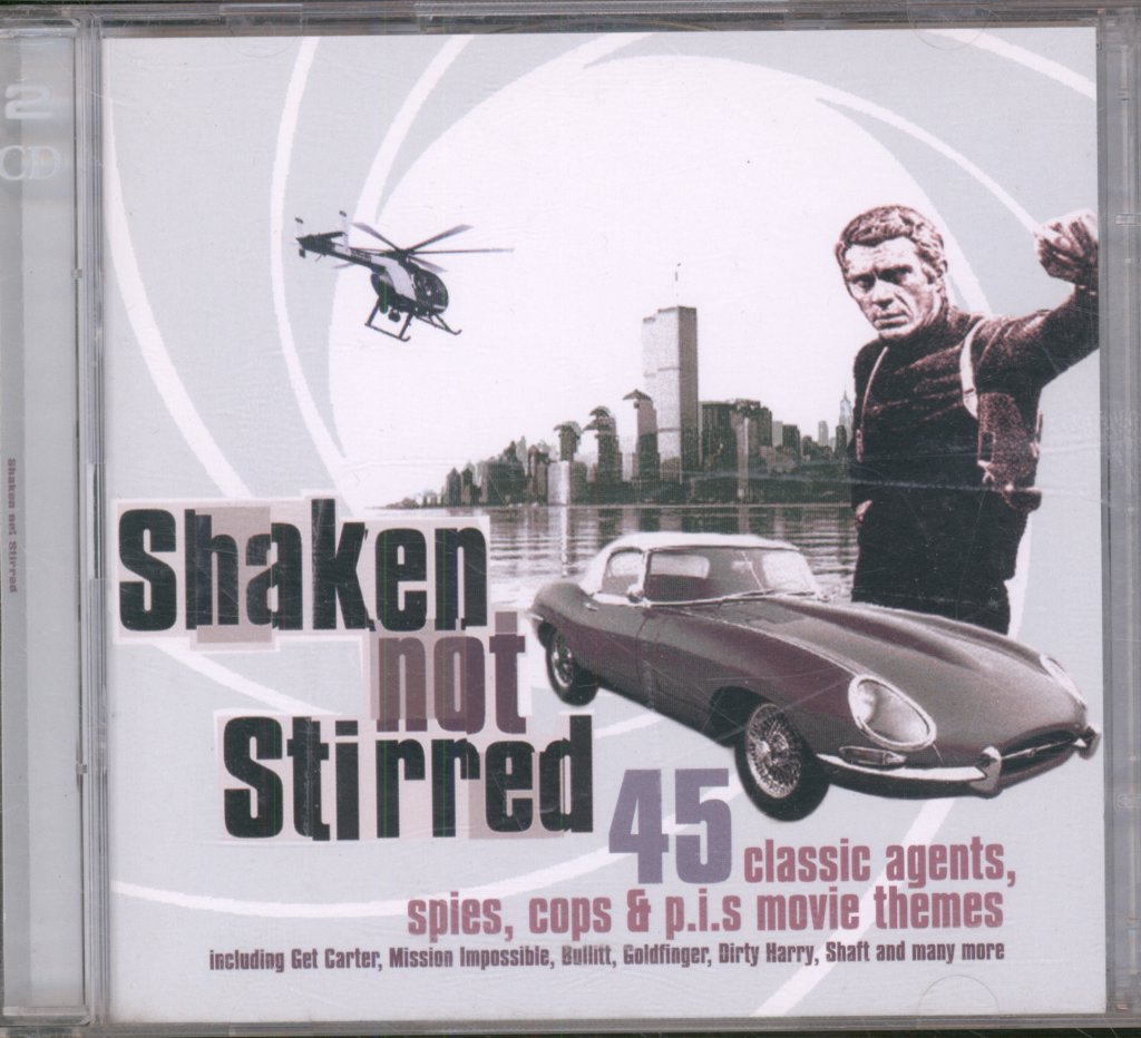 Various Artists - Shaken Not Stirred (45 Classic Agents, Spies, Cops & P.I.S. Movie Themes) - Double Cd
