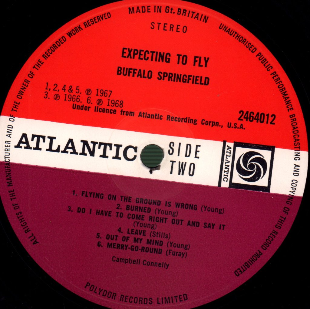 Buffalo Springfield - Expecting To Fly - Lp