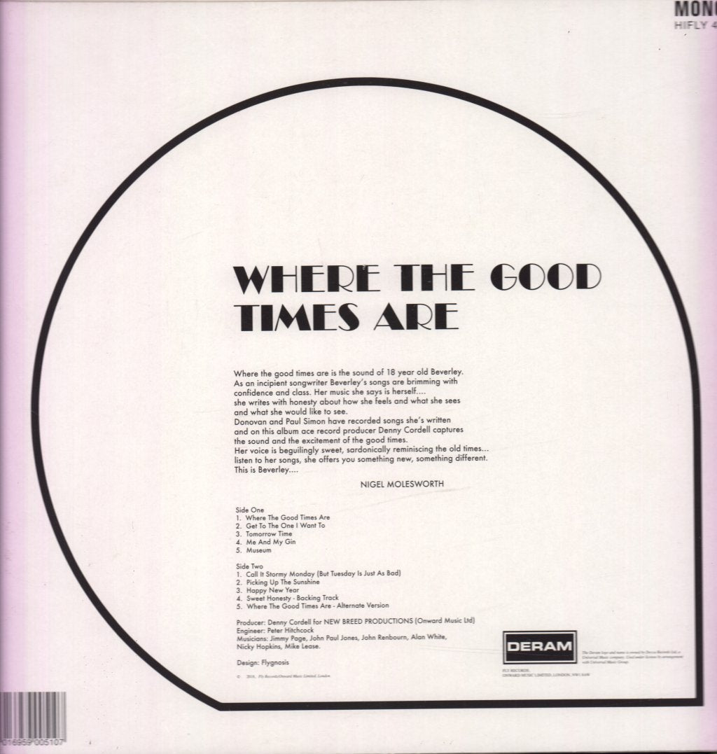 Beverley Martyn - Where The Good Times Are - Lp