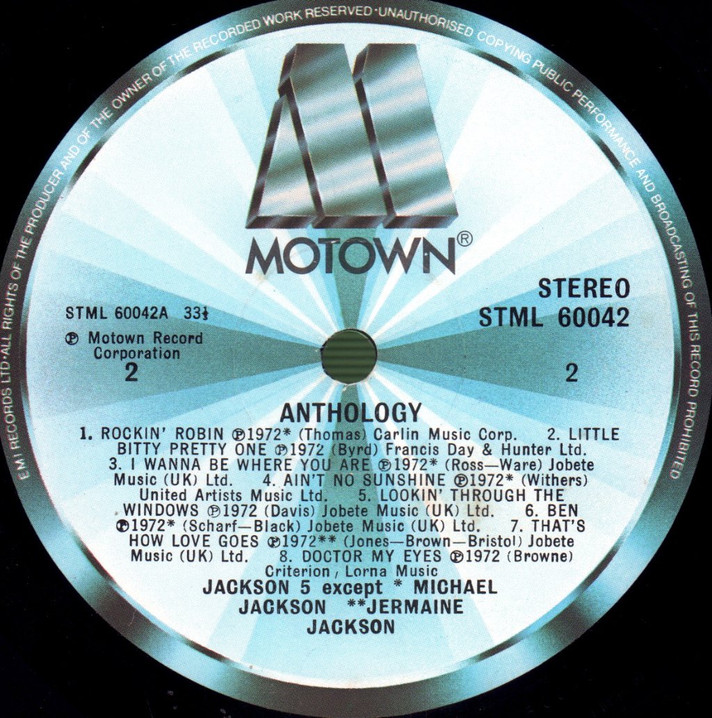 Jackson 5 - Anthology - Double Lp