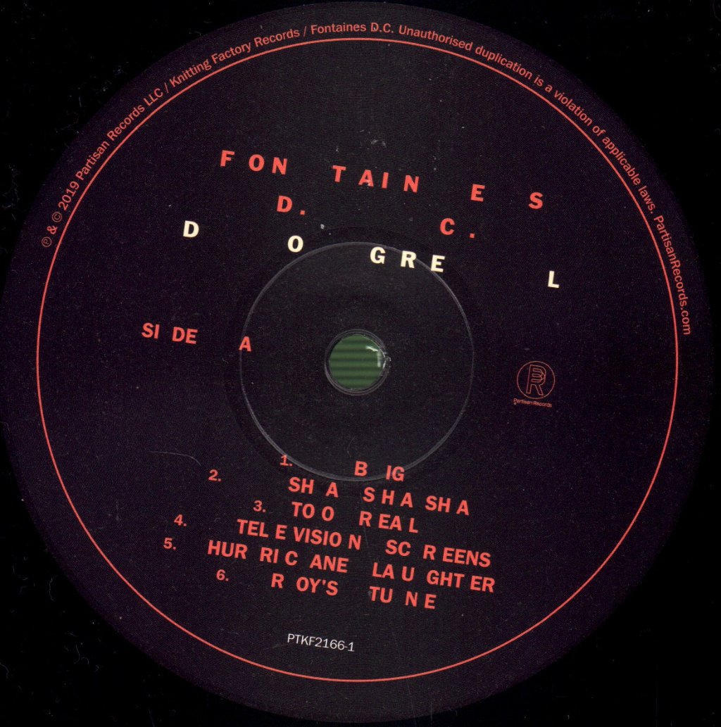 Fontaines D.C. - Dogrel - Lp