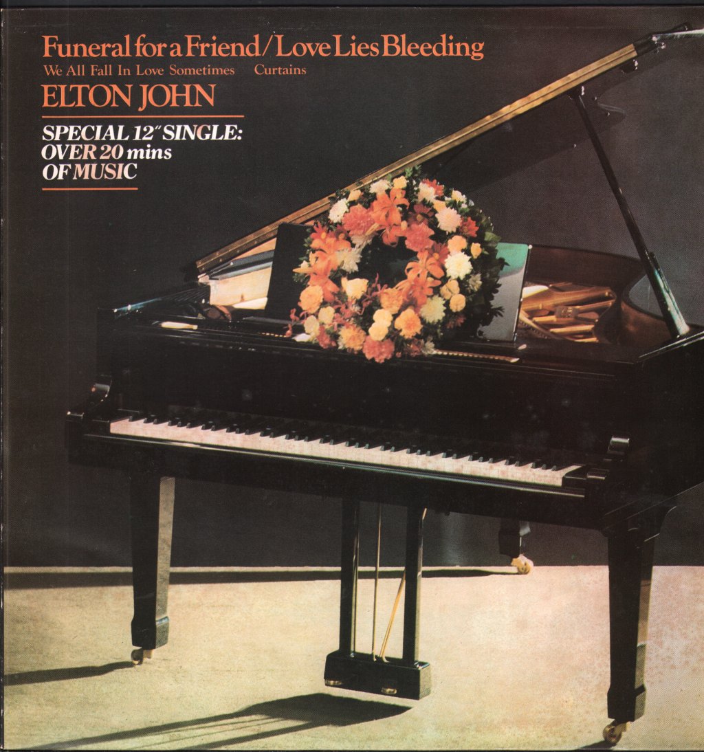 Elton John - Funeral For A Friend - 12 Inch