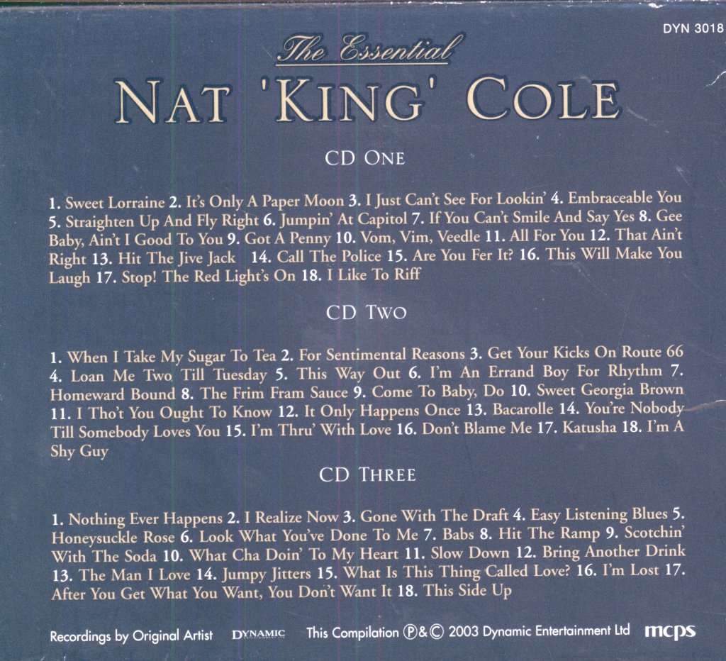 Nat King Cole - Essential Nat King Cole - Cd Set