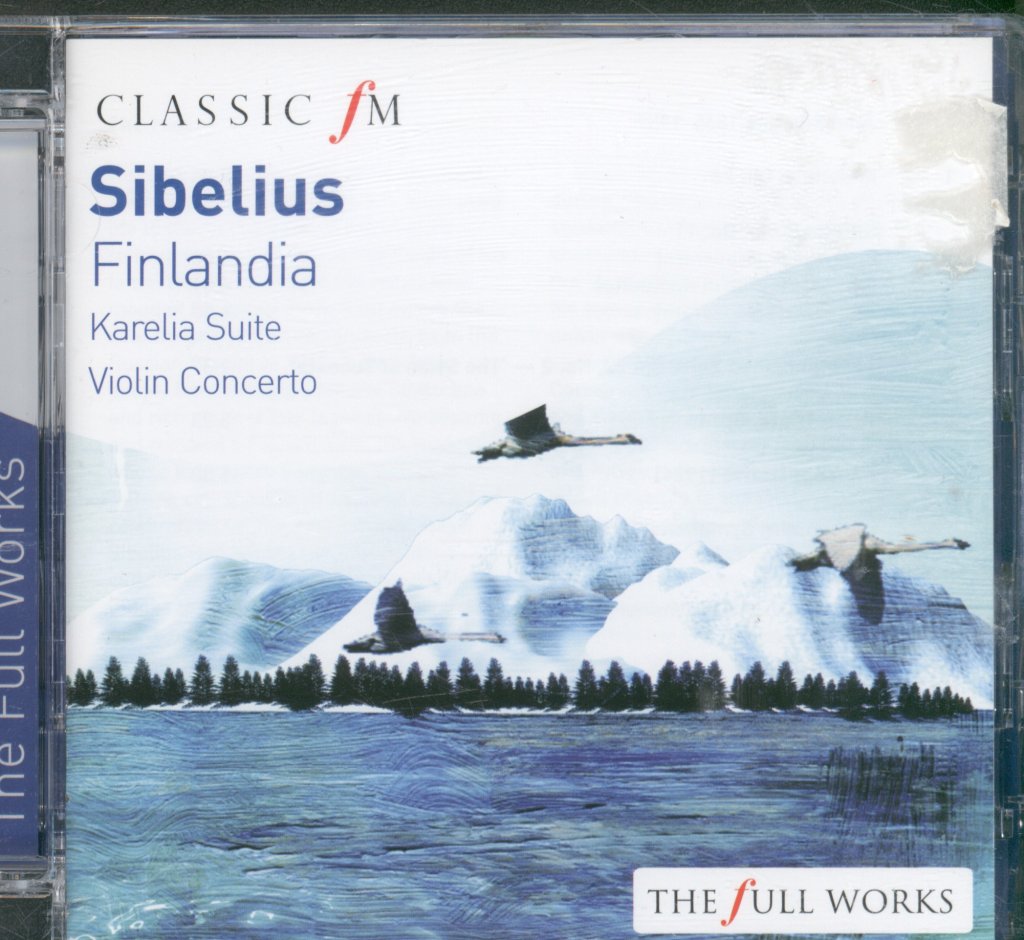 Viktoria Mullova / Seiji Ozawa / Boston Symphony Orch. - Finlandia, Karelia Suite, Violin Concerto - Cd