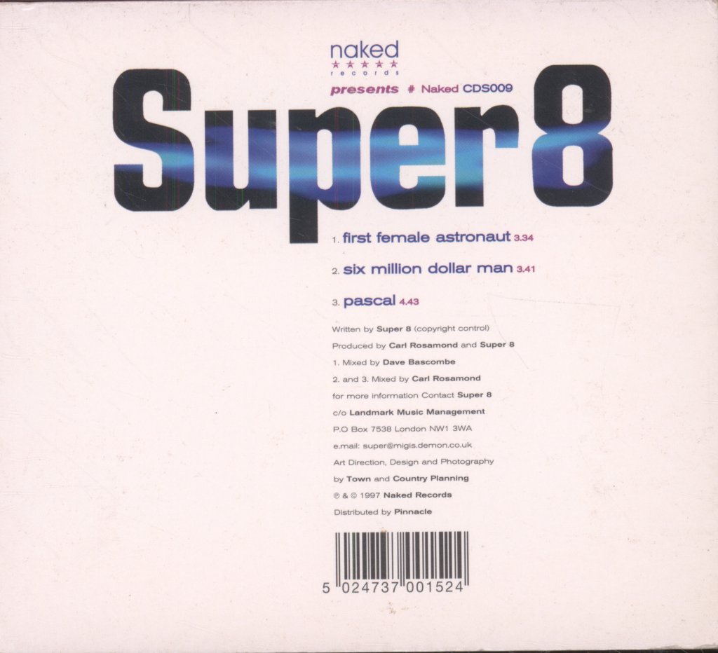 Super 8 - First Female Astronaut - Cd