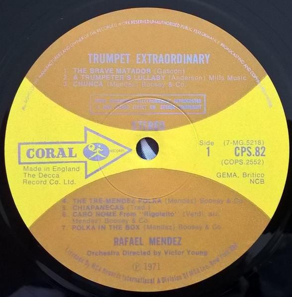 Rafael Mendez - Trumpet Extraordinary - Lp