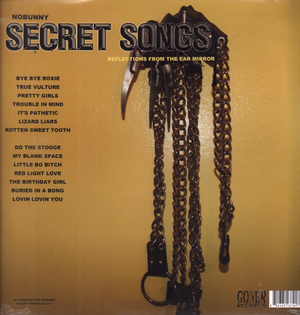 Nobunny - Secret Songs Reflections From The Ear Mirror - Lp
