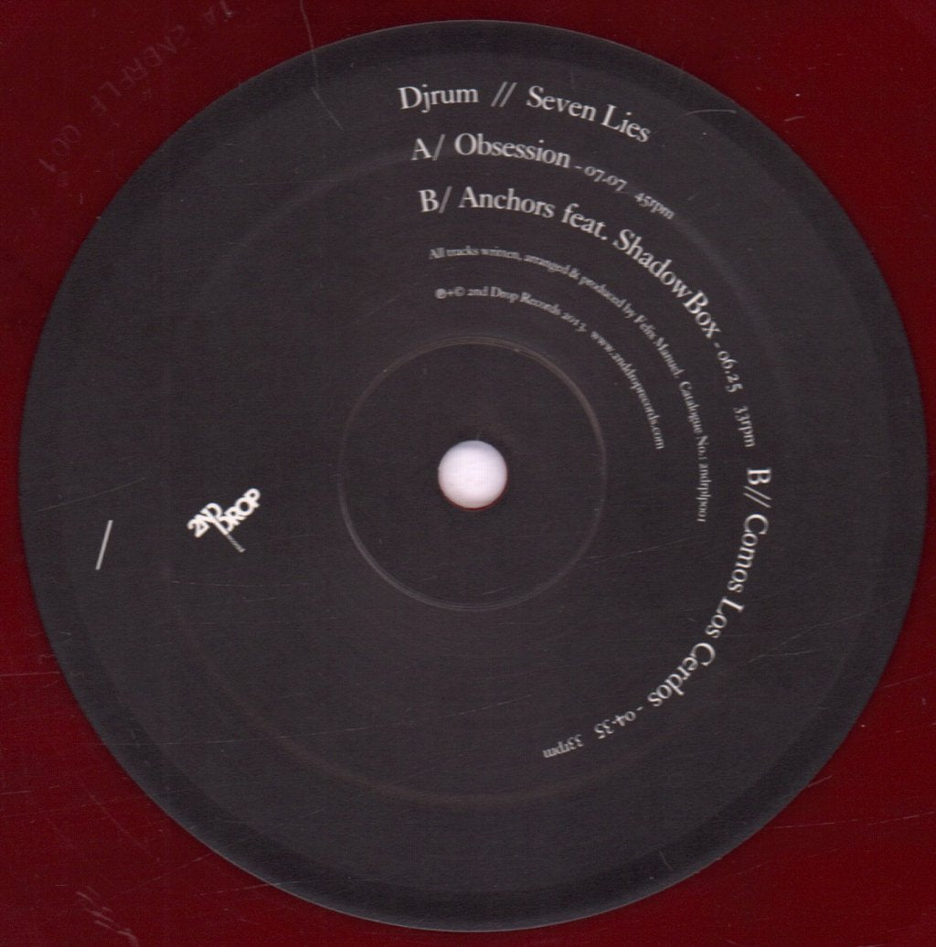 djrum (dj rum) - Seven Lies - Triple 12 Inch
