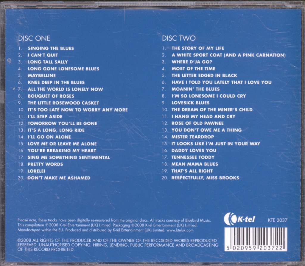 Marty Robbins - A Lonely Country Road - Double Cd