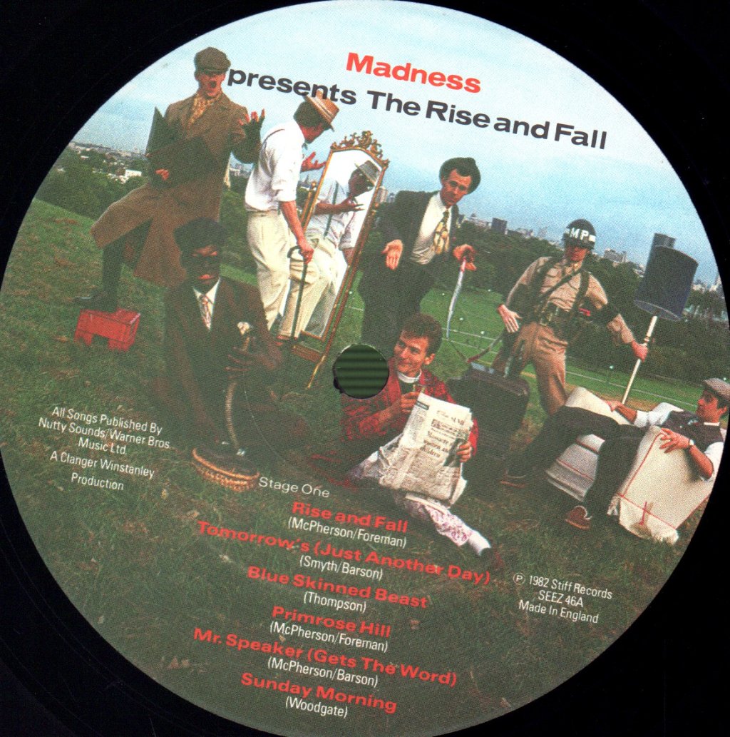 Madness - Rise And Fall - Lp