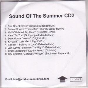 Various Artists - Sound Of The Summer Cd2 - Cdr