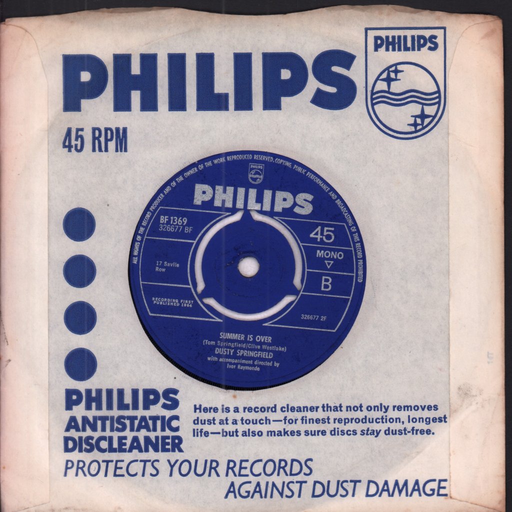 Dusty Springfield - Losing You - 7 Inch