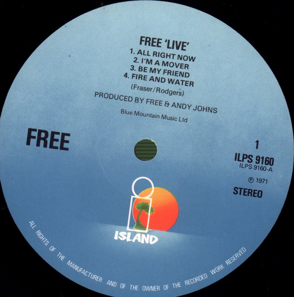 Free - Free Live - Lp