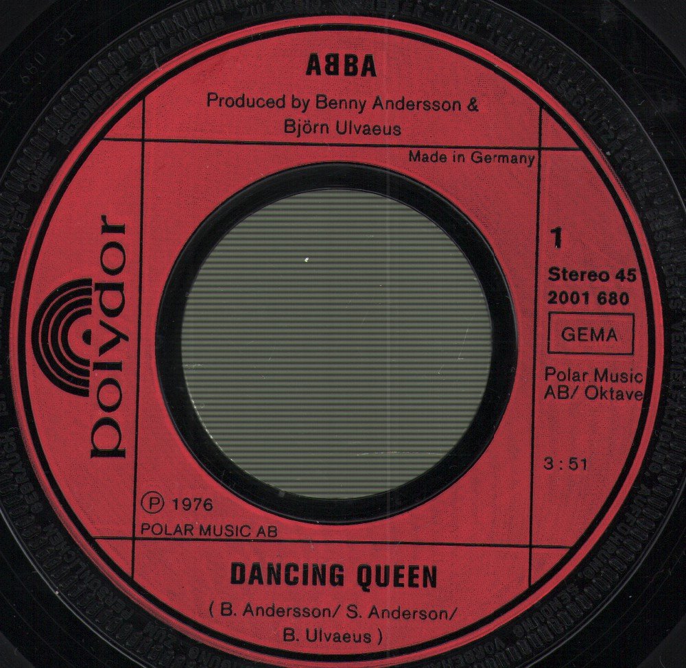 ABBA - Dancing Queen - 7 Inch
