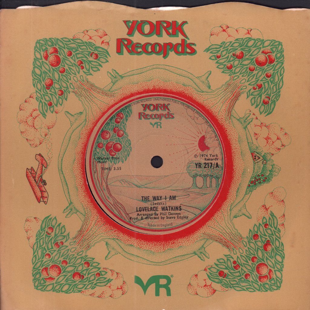 Lovelace Watkins - Way I Am - 7 Inch