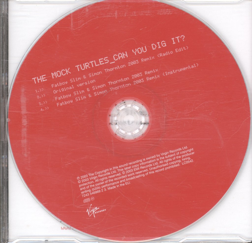 Mock Turtles - Can You Dig It? - Cd