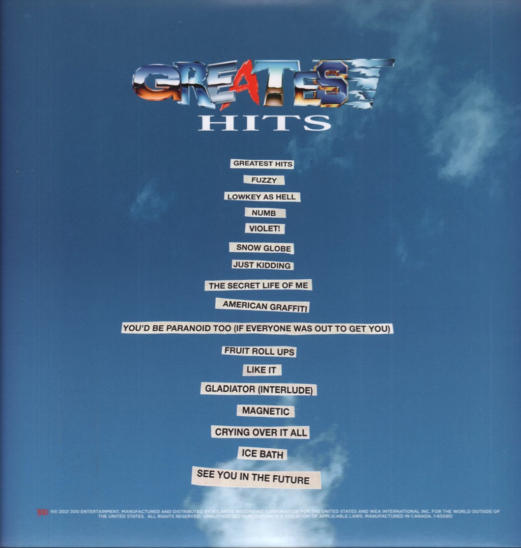 Waterparks - Greatest Hits - Double Lp