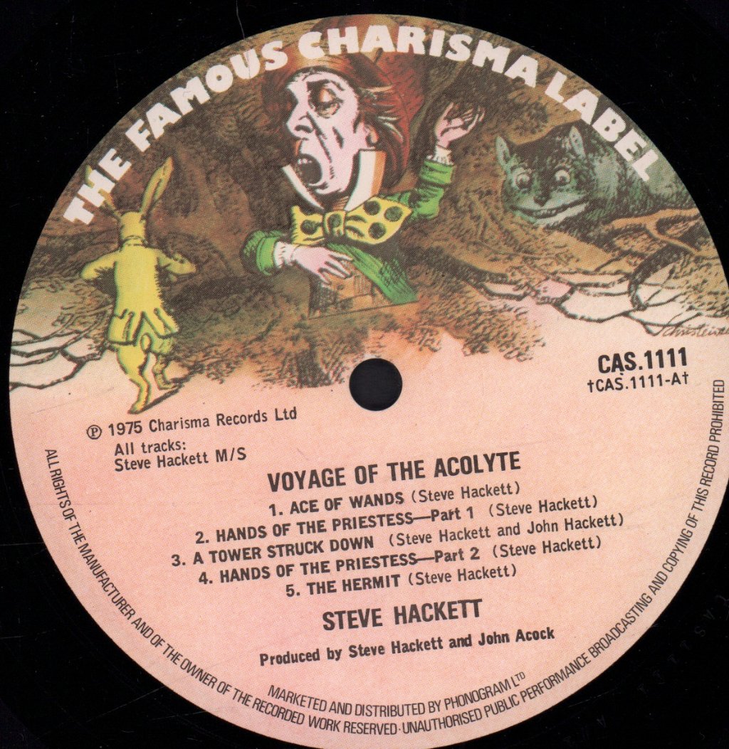Steve Hackett - Voyage Of The Acolyte - Lp