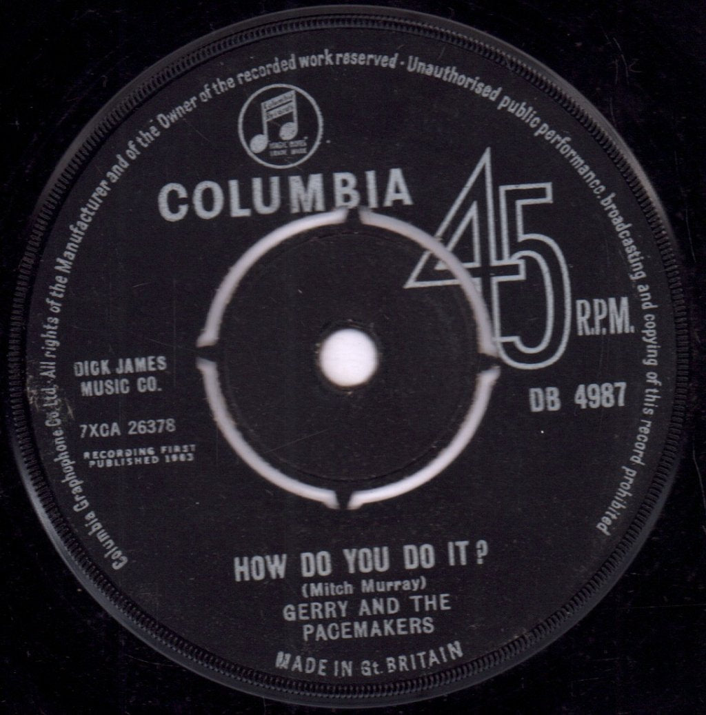 Gerry And The Pacemakers - How Do You Do It? - 7 Inch