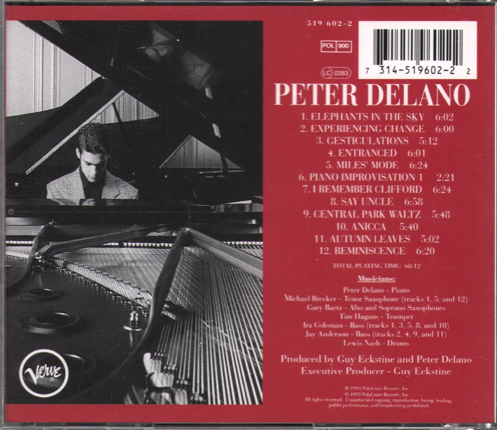 Peter Delano - Peter Delano - Cd