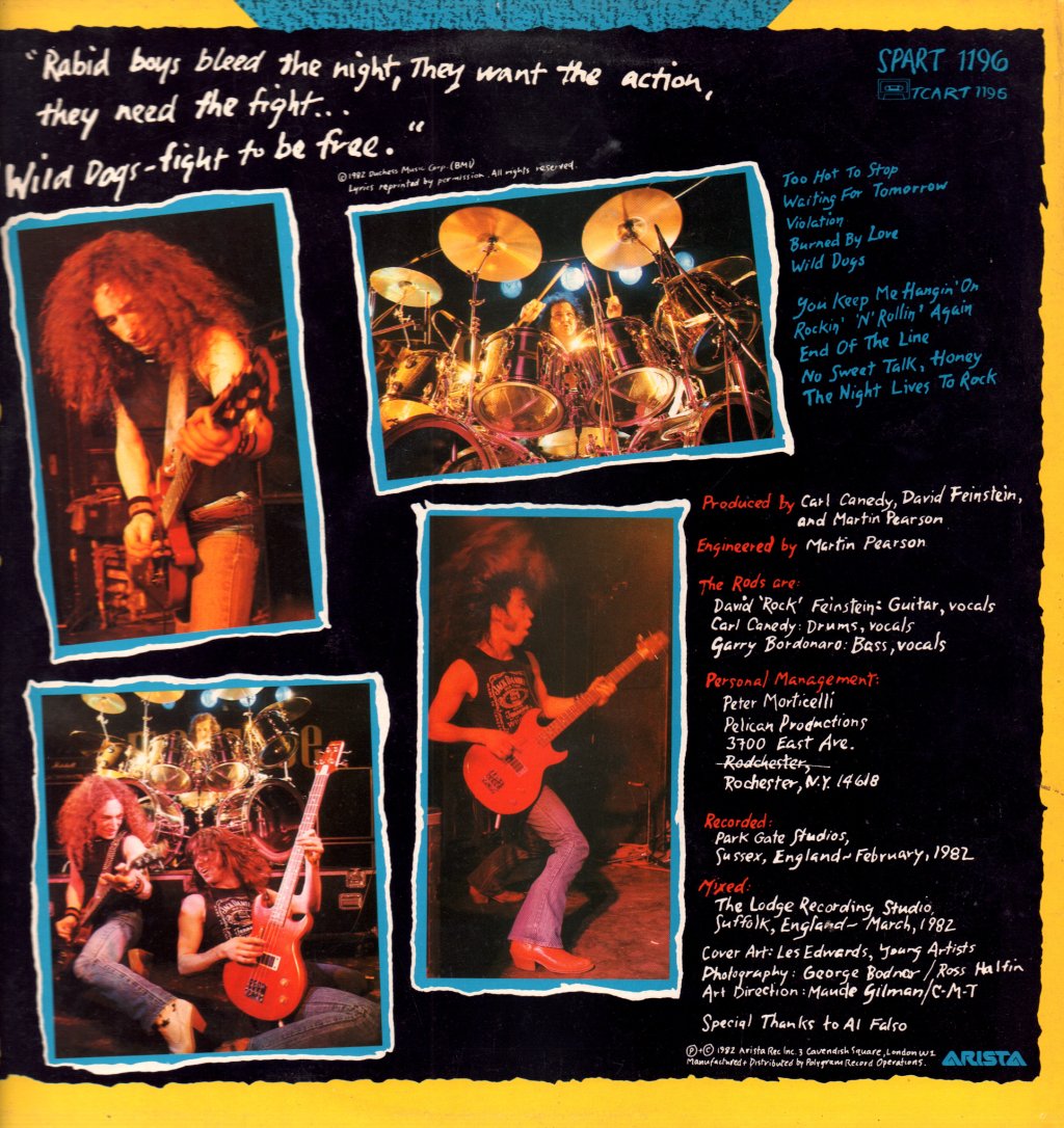 Rods - Wild Dogs - Lp