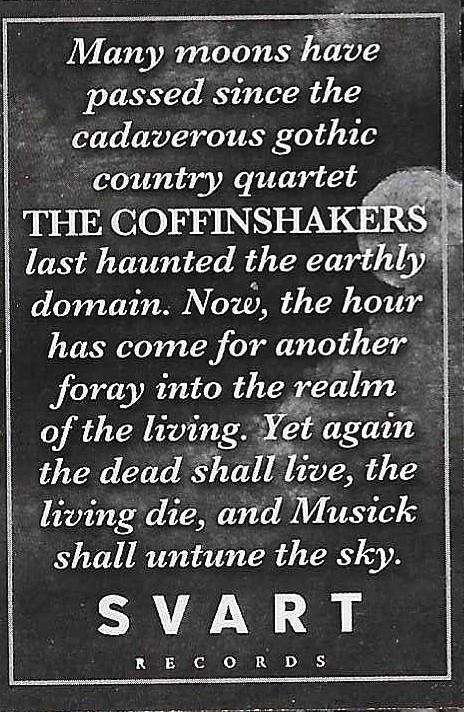 Coffinshakers - Graves, Release Your Dead - Cd