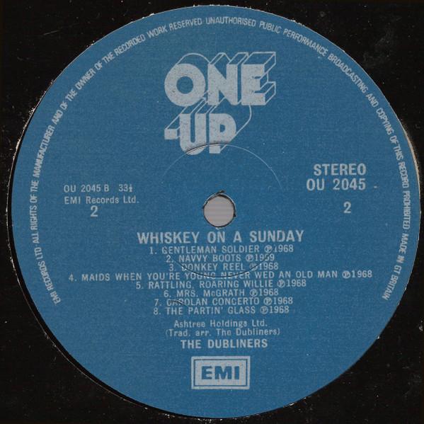 Dubliners - Whiskey On A Sunday - Lp
