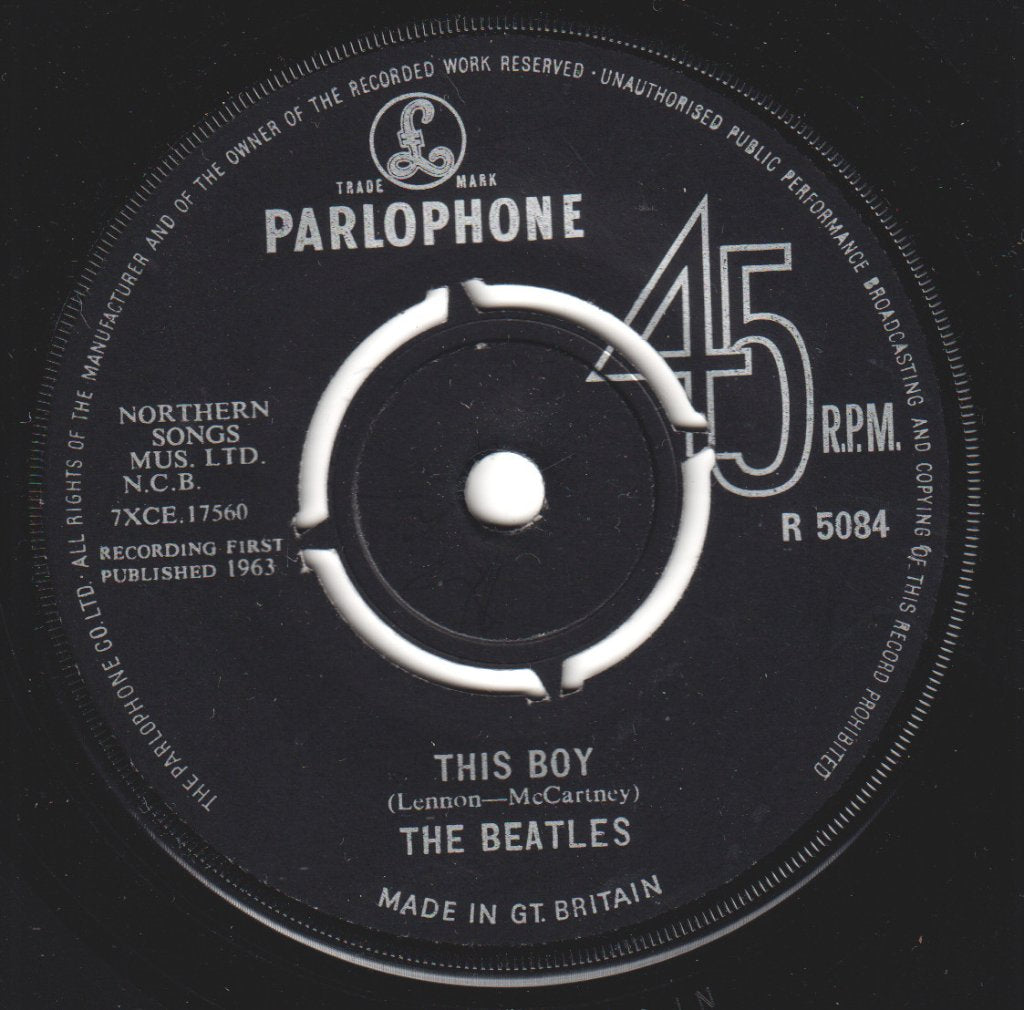 Beatles - I Want To Hold Your Hand - 7 Inch