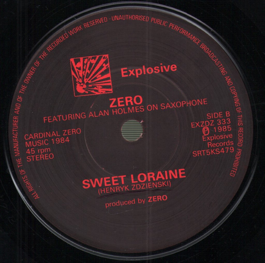 Zero - Newsflash! - 7 Inch