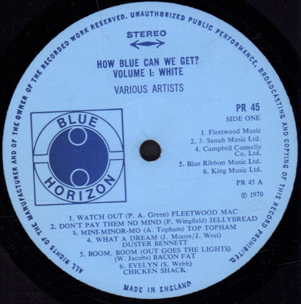 Various Artists - How Blue Can We Get - Double Lp