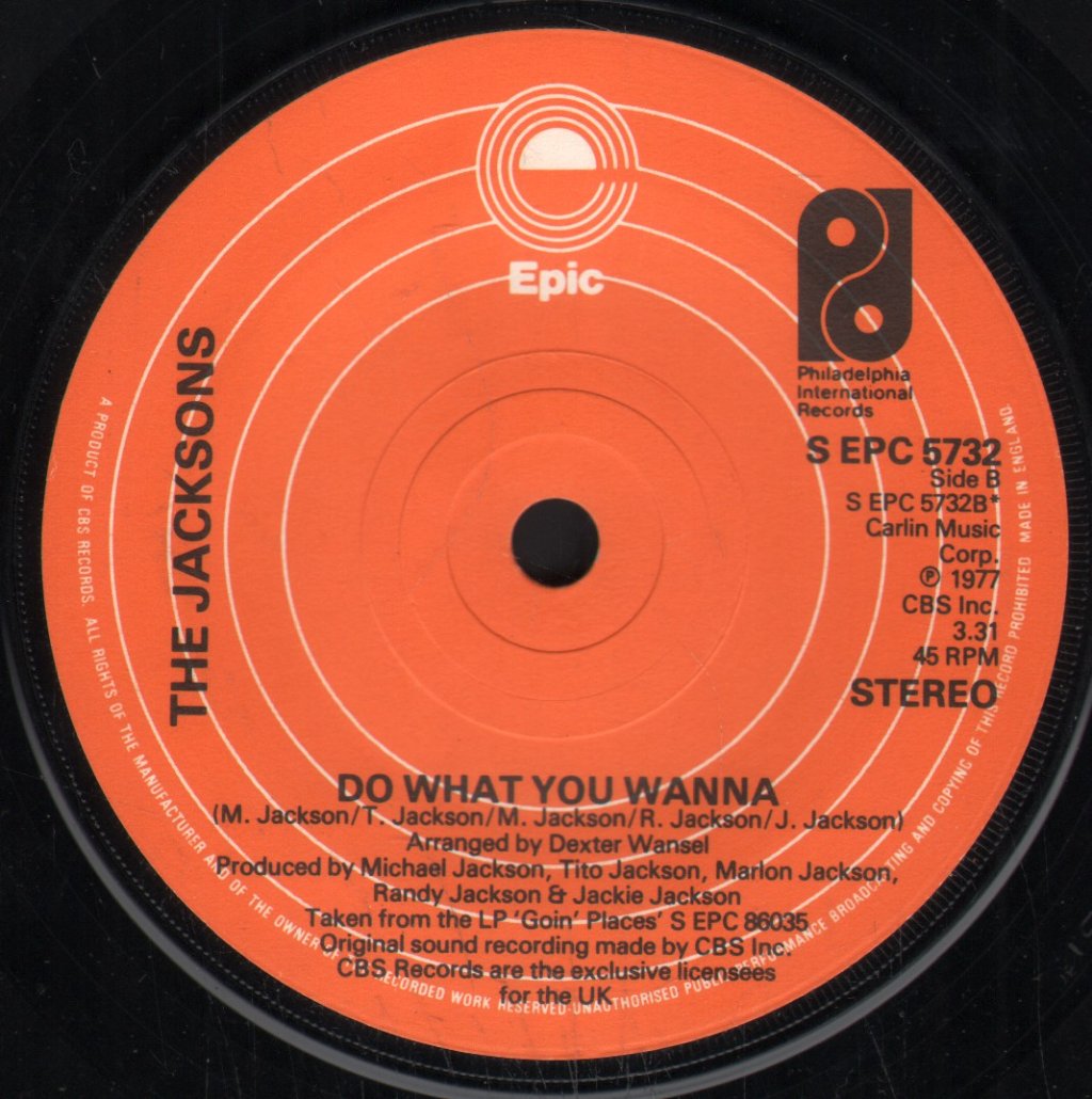 Jacksons (Us Group) - Goin' Places - 7 Inch