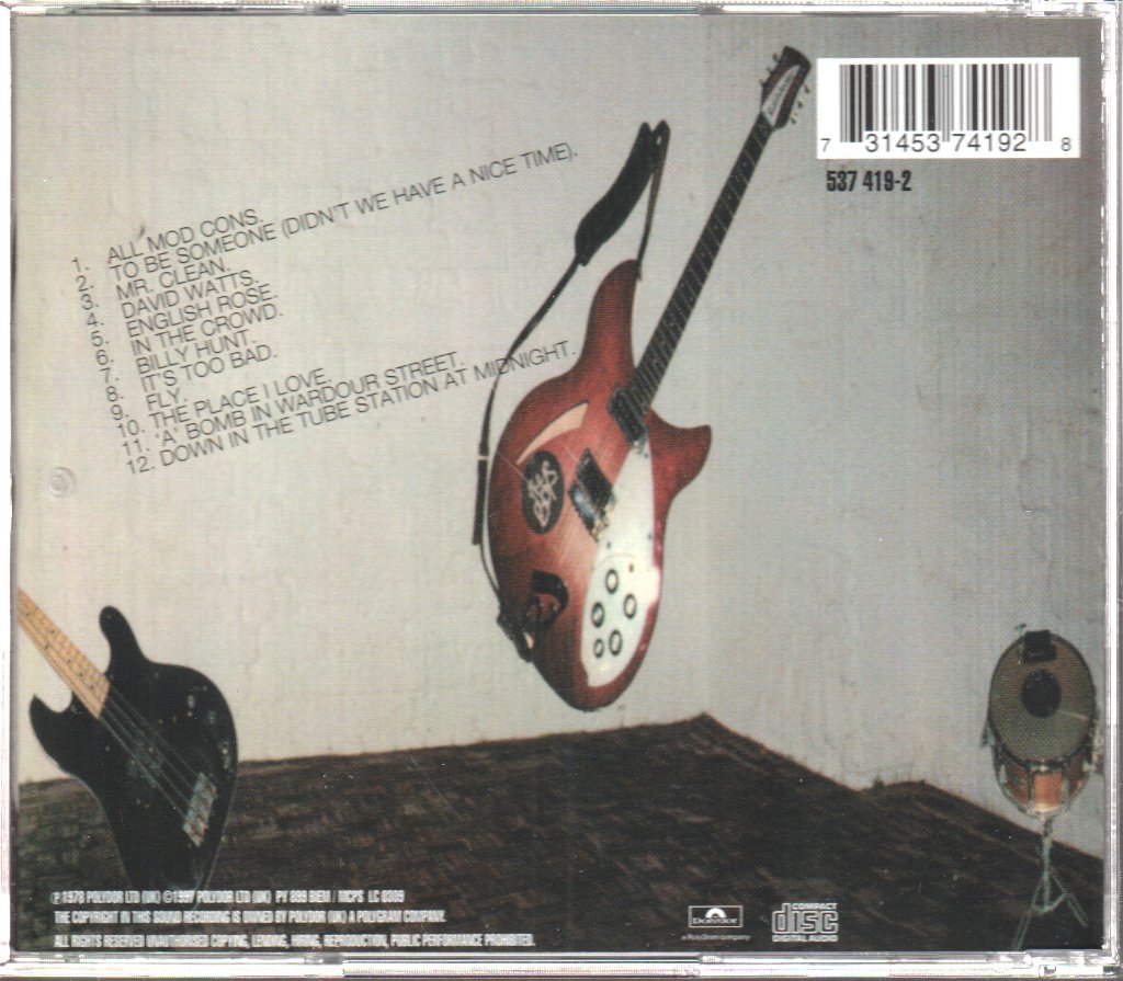 Jam - All Mod Cons - Cd