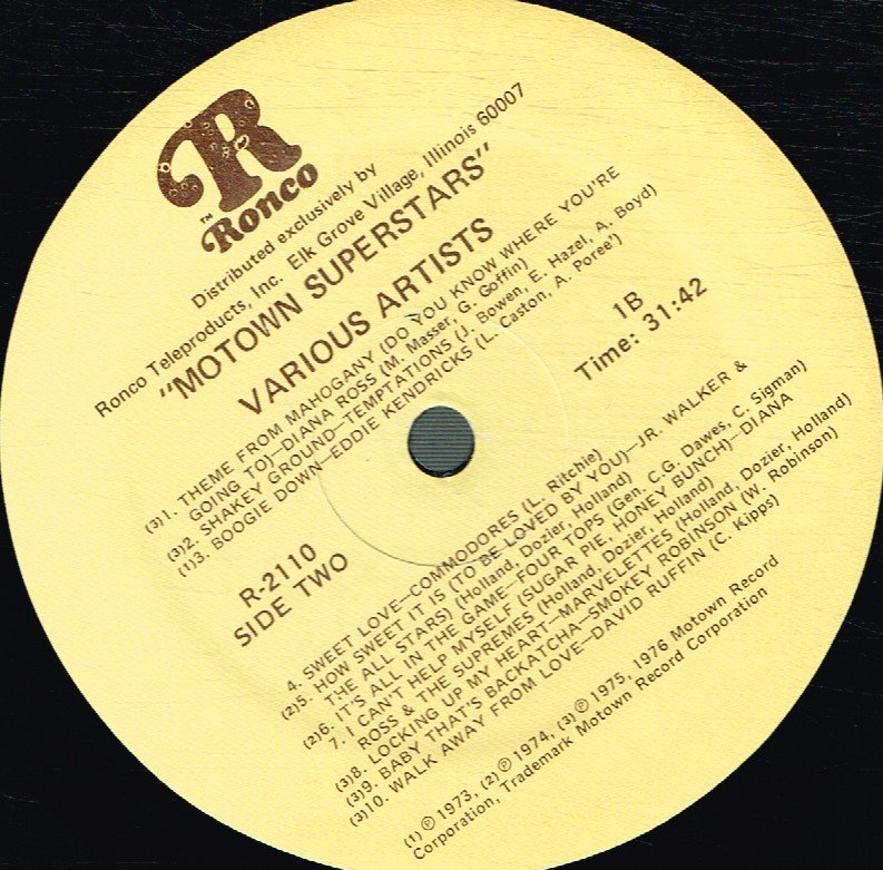 Various Artists - Motown Superstars - Lp