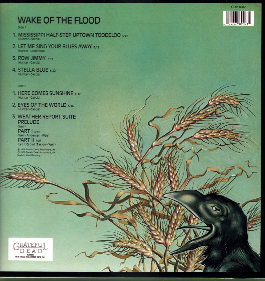 Grateful Dead - Wake Of The Flood - Lp