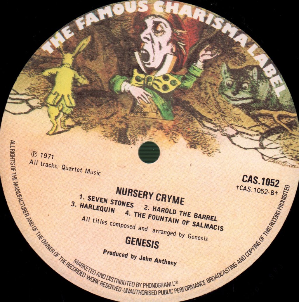 Genesis - Nursery Cryme - Lp