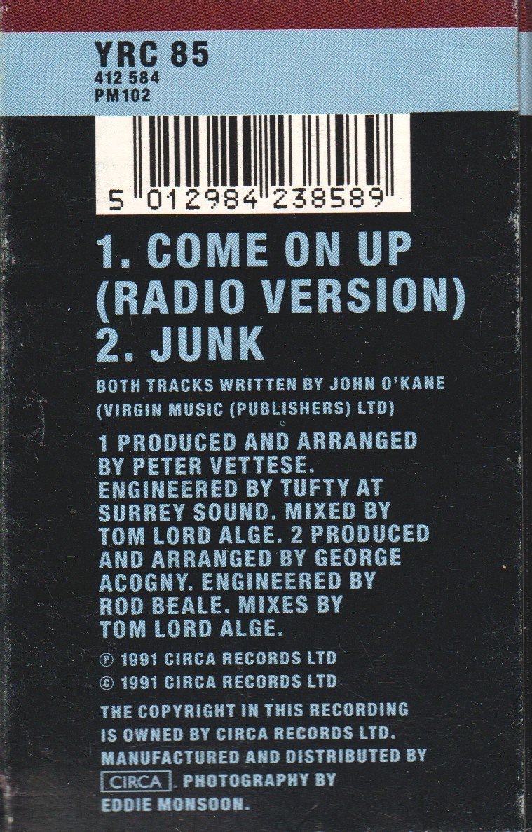 John O'kane - Come On Up - Cassette