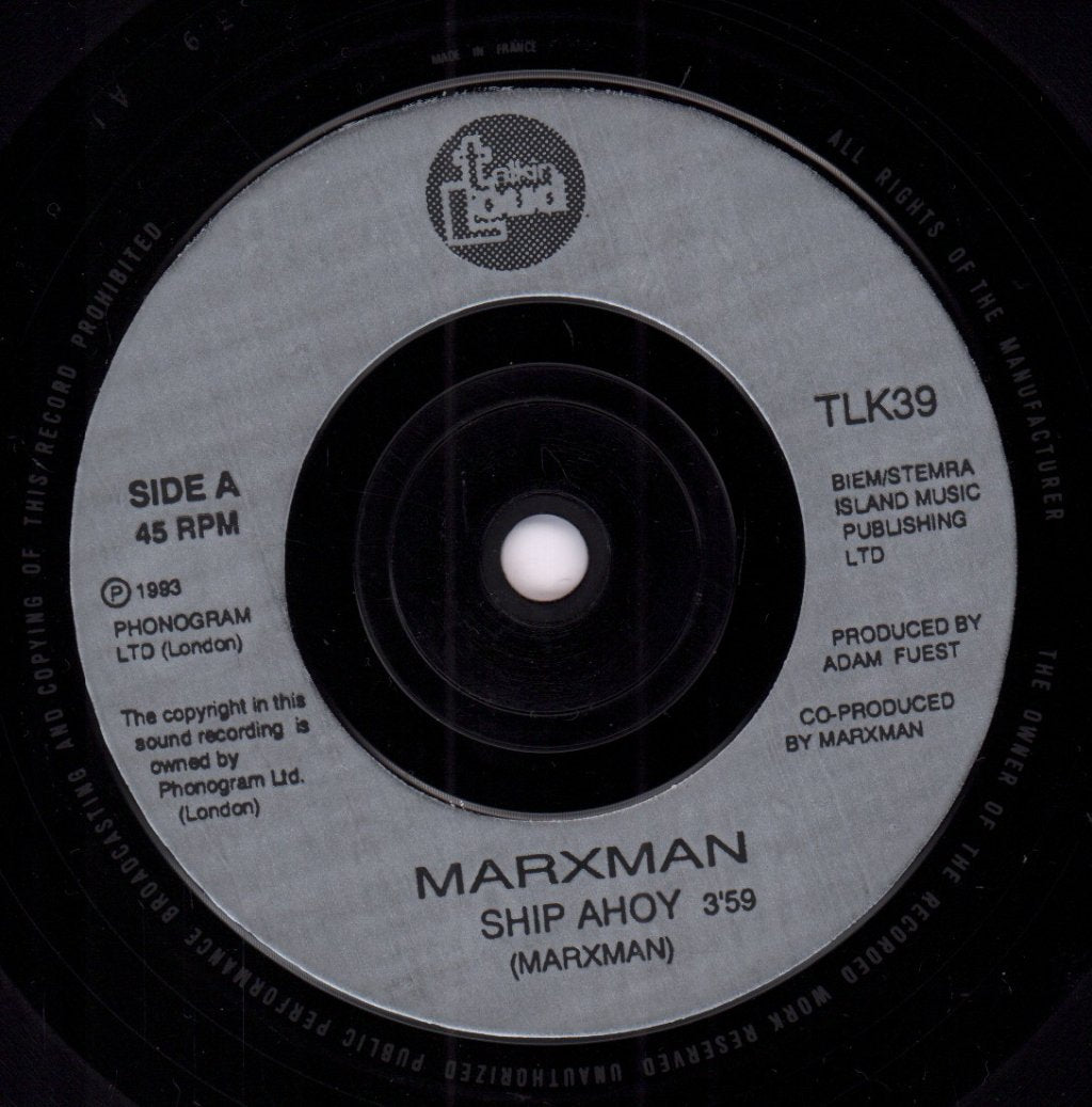 Marxman - Ship Ahoy - 7 Inch