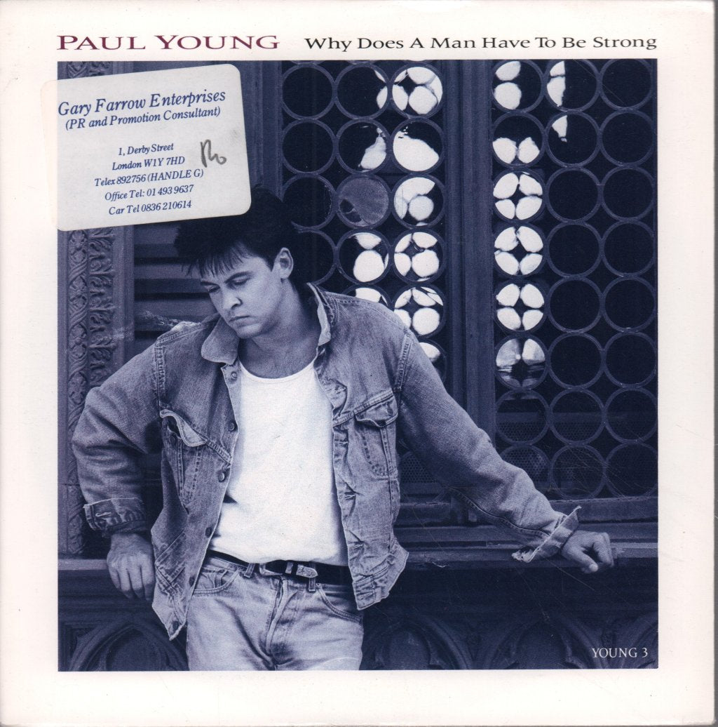 Paul Young - Why Does A Man Have To Be Strong - 7 Inch