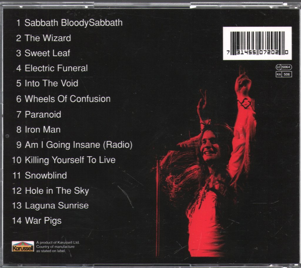 Black Sabbath - Iron Man - Cd